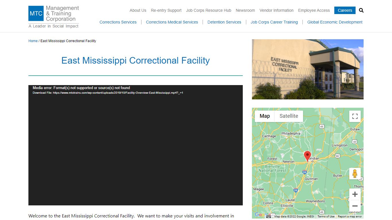 East Mississippi Correctional Facility - MTC